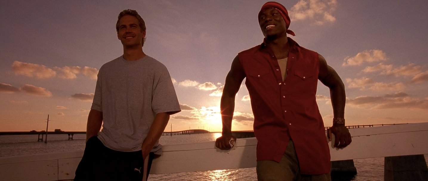 Paul Walker and Tyrese Gibson
