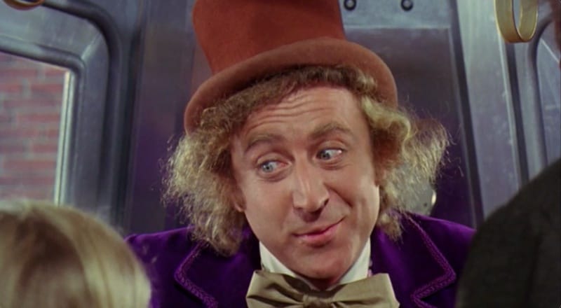 Gene Wilder Willy Wonka Elevator