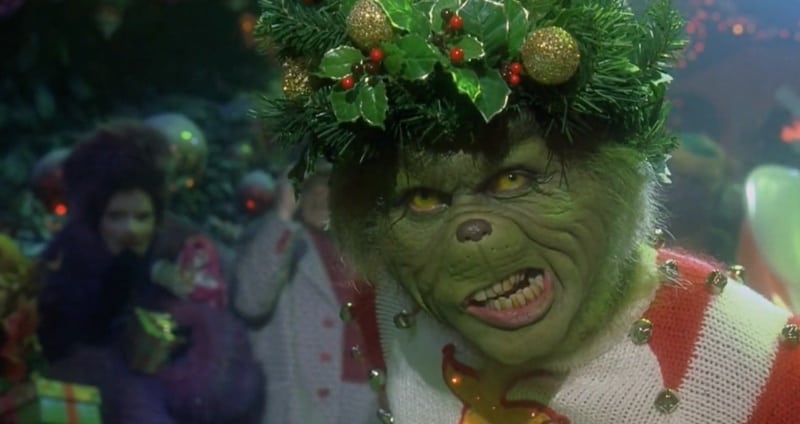 Jim Carrey As The Grinch