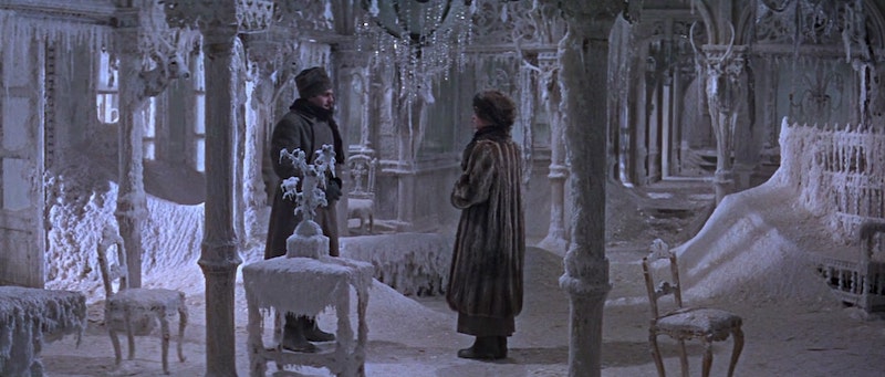 Dr Zhivago Frozen movie snow