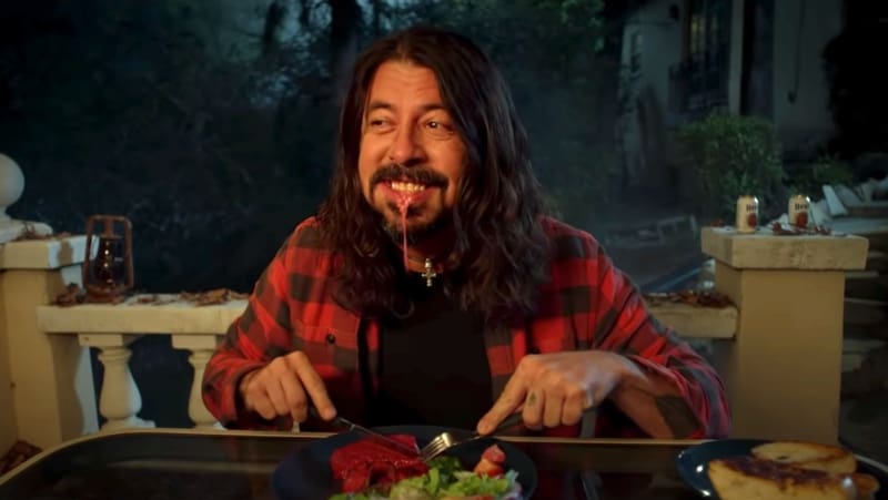 Dave Grohl in Studio 666