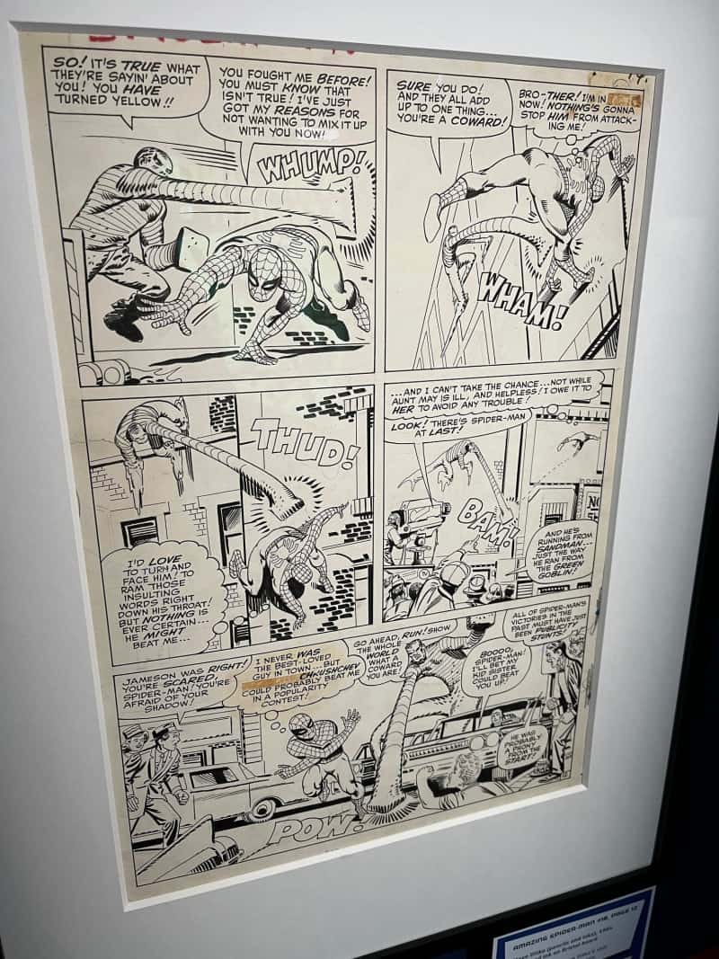 comic-con museum spider-man ditko
