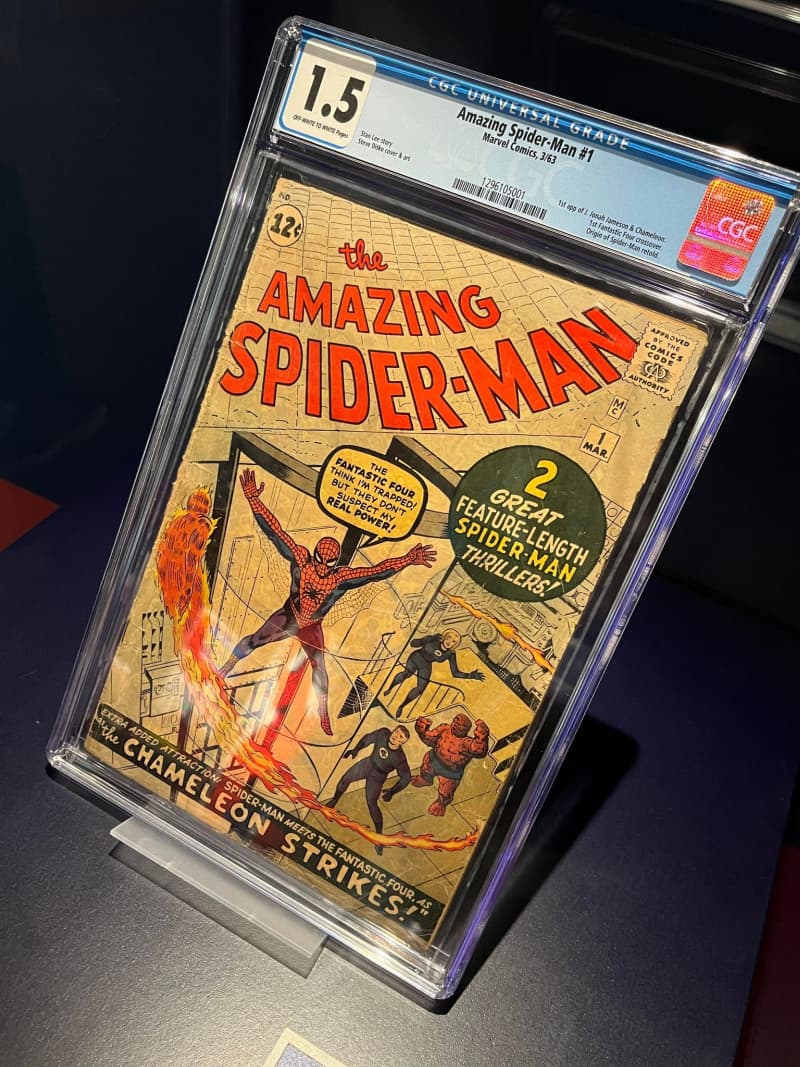 comic-con museum spider-man first issue