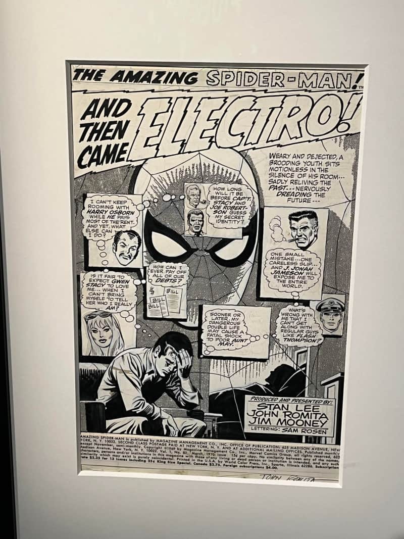 comic-con museum spider-man electro